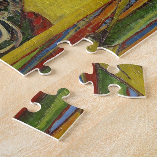 Courtesan von Van Gogh Puzzle (Seite)