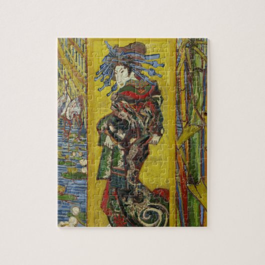 Courtesan von Van Gogh Puzzle (Vertikal)