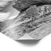 Courthouse Butte - Schwarzweiß | FOTO (Ecke)