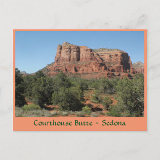 Courthouse Butte Sedona Arizona Postkarte