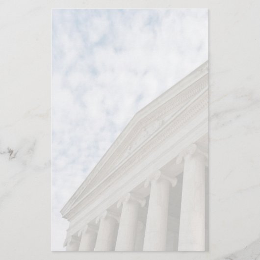 Courthouse Columns Briefpapier (Vorderseite)