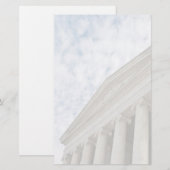 Courthouse Columns Briefpapier (Vorne/Hinten)