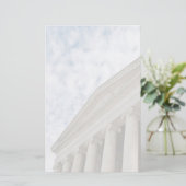 Courthouse Columns Briefpapier (Stehend Vorderseite)