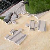 Courthouse Facade und Plaza in Minneapolis Puzzle (Seite)