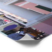 Courthouse in Nassau, Bahamas Poster (Ecke)