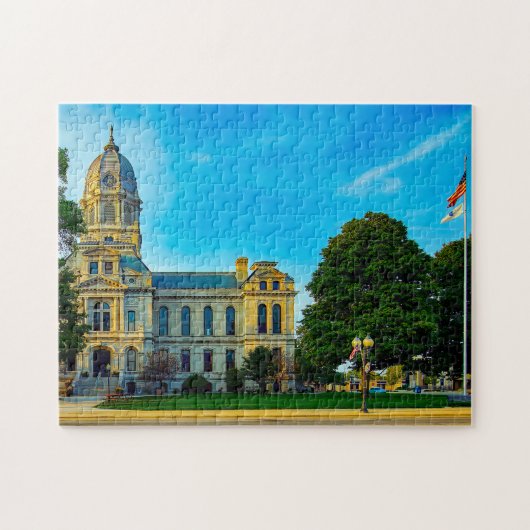 Courthouse Kosciusko Indiana. Puzzle (Horizontal)