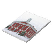 Courthouse Snow Notizblock (Rotiert)