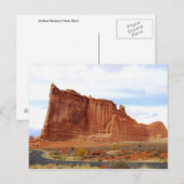 Courthouse Towers, Arches National Park, Utah Postkarte (Vorne/Hinten)