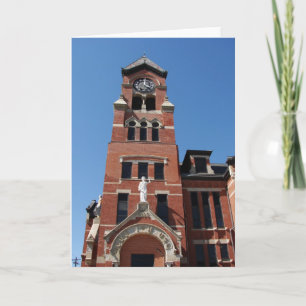 Courthouse Washington, Iowa Karte