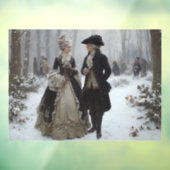 Courting Fensteraufkleber (Blatt 3)