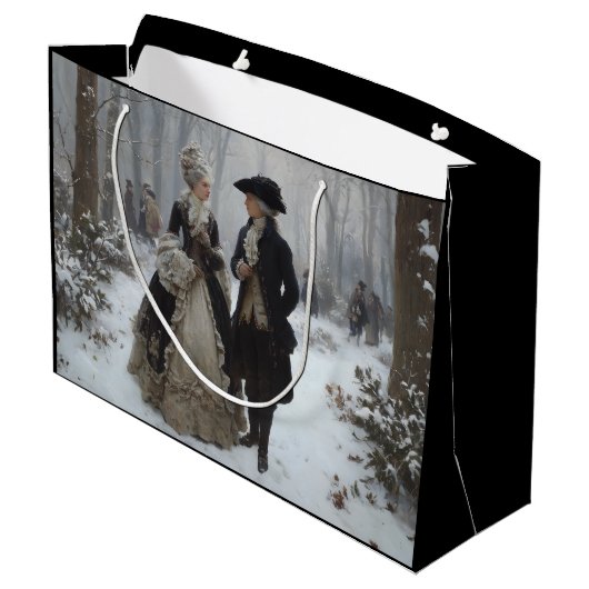 Courting Große Geschenktüte (Rückseite Schrägansicht)