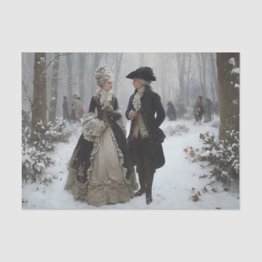 Courting Seidenpapier (Vorderseite)