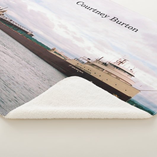 Courtney Burton sherpa-Decke Sherpadecke (3/4)