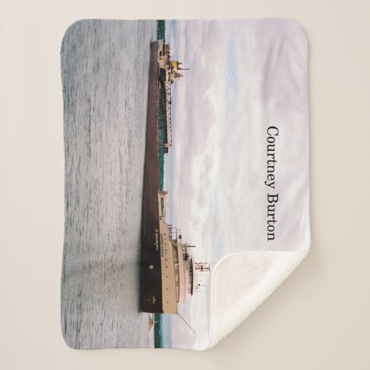 Courtney Burton sherpa-Decke Sherpadecke (Vorderseite)