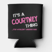 Courtney, was man nicht verstehen würde dosenkühler (Vorderseite)