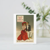 Courtship Postcard (1909) Postkarte (Stehend Vorderseite)
