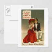 Courtship Postcard (1909) Postkarte (Vorne/Hinten)