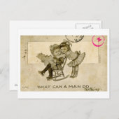 Courtship Postcard (1911) Postkarte (Vorne/Hinten)