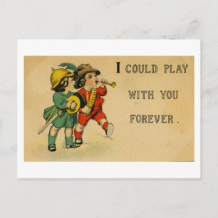 Courtship Postcard (1914) Postkarte