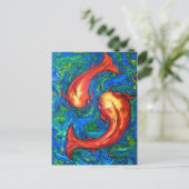 Courtship Postkarte (Stehend Vorderseite)