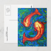 Courtship Postkarte (Vorne/Hinten)