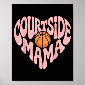 Courtside Mama Baseball-Mama Game Day 1 Poster