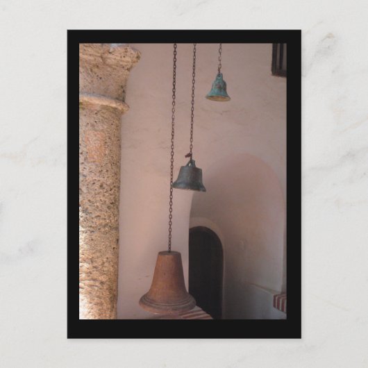 Courtyard Bells Postcard Postkarte (Vorderseite)