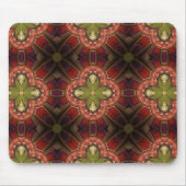 Courtyard Farbiges geometrisches Muster Mousepad (Vorne)
