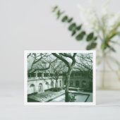 Courtyard in Chicago Postkarte (Stehend Vorderseite)