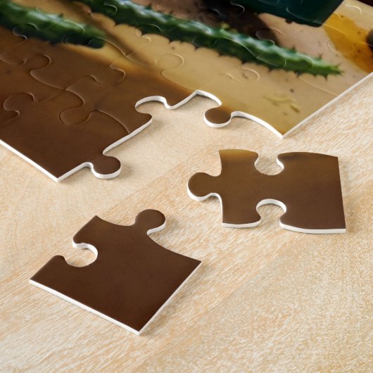 Courtyard Interior with Hanging Plants Puzzle (Seite)