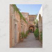 Courtyard Kloster Postcard Postkarte (Vorderseite)