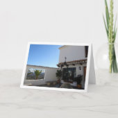 Courtyard of San Miguel Kloster, Lliria Karte (Vorderseite)