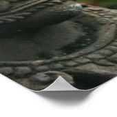 Courtyard Statue Poster (Ecke)