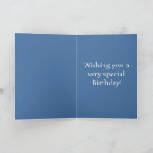 Cousin 6. Geburtstagsballons Karte (Innenseite)