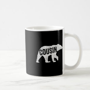Cousin Bär passend zur Familie Camping Bär Lustige Kaffeetasse