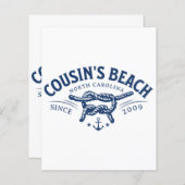 Cousin Beach, NC Der Sommer I wurde Hübsch (Vorne/Hinten)