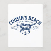 Cousin Beach, NC Der Sommer I wurde Hübsch (Rückseite)