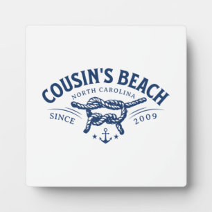 Cousin Beach, NC Der Sommer I wurde Hübsch Fotoplatte