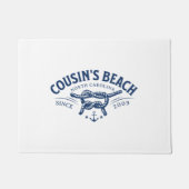 Cousin Beach, NC Der Sommer I wurde Hübsch Fußmatte (Vorderseite)