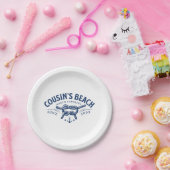 Cousin Beach NC Der Sommer I wurde Hübsch Pappteller (Party)