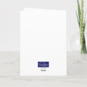 Cousin Birthday Bird and Butterflets Karte (Rückseite)