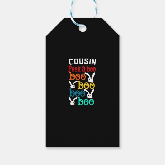 Cousin Bunny Game for Novelty Geschenkanhänger (Vorderseite)