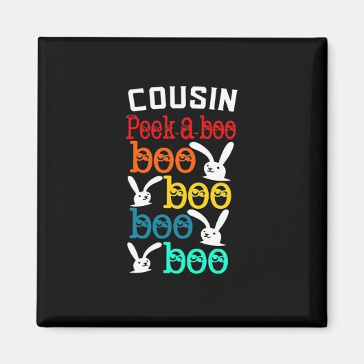 Cousin Bunny Game for Novelty Magnet (Vorne)