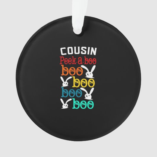 Cousin Bunny Game for Novelty Ornament (Vorderseite)