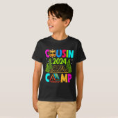 Cousin Camp 2024 Familienurlaub Sommerurlaub Campi T-Shirt (Vorne ganz)