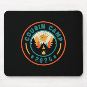 Cousin Camp 2025 Camping-Mannschaft Lagerfeuer Som Mousepad