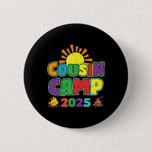 Cousin Camp 2025 Familienurlaub Sommer-Camping Cr Button