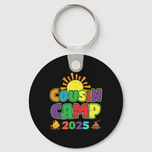 Cousin Camp 2025 Familienurlaub Sommer Camping Cr Schlüsselanhänger