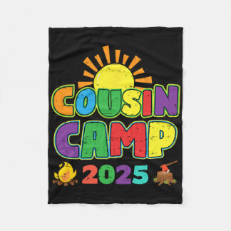 Cousin Camp 2025 Familienurlaub Sommerurlaub Campi Fleecedecke