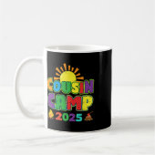 Cousin Camp 2025 Familienurlaub Sommerurlaub Campi Kaffeetasse (Links)